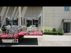 Podstawa przenośnego transformatora 110kV 50Hz 80A