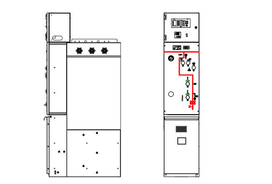 Medium Voltage Switchgear With Air Insulation Type Up To 95% Humidity