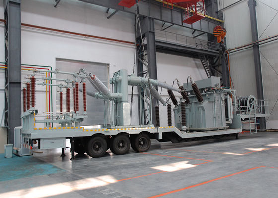 35 kV i 10 kV konfiguracja wyjściowa Podstawa przenośnego transformatora wysoka mobilność poziom hałasu 50 dB