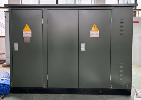 Zakres wykorzystania kompaktowych transformatorów podstawy ±2×2,5% metoda chłodzenia ONAN i 25 stopnia oleju do dystrybucji energii