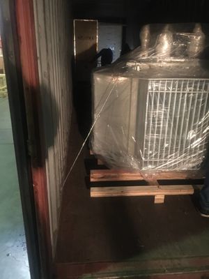 45 Transformator mocy zanurzony w oleju z utratą bezobciążenia 1242W i częstotliwością znamionową 50 Hz