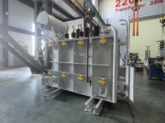 60Hz NFW Transformator zasilania w oleju z grupą połączeń YNd11 w temperaturze otoczenia 32C
